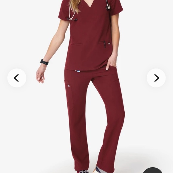 Set: 2 Figs Casma Scrub top S - Picture 5 of 5